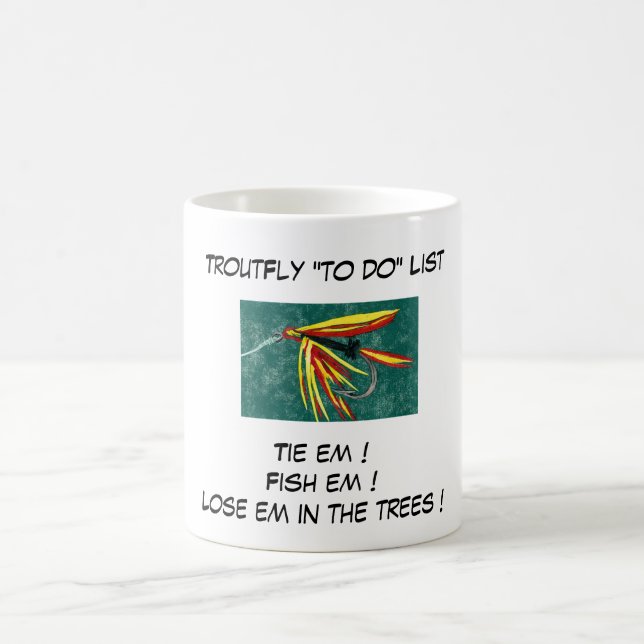 "Firecracker - Truite Voler "To Do List" Mug (Centre)