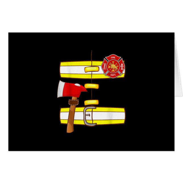 Firefighter Costume Fan Men Women (Devant horizontal)