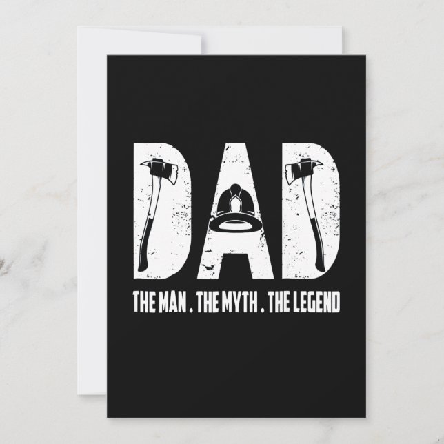 Firefighter | The Man The Myth The Legend (Devant)
