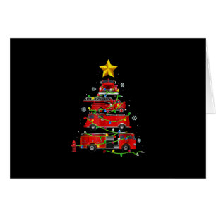Firefighter Truck Christmas Tree Men Women