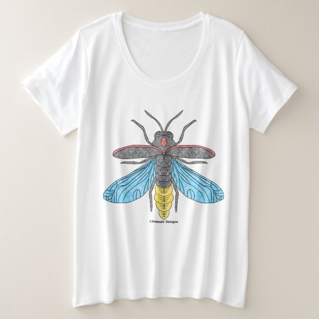 Firefly (blanc) - T-Shirt Grande Taille pour Femme (Design devant)