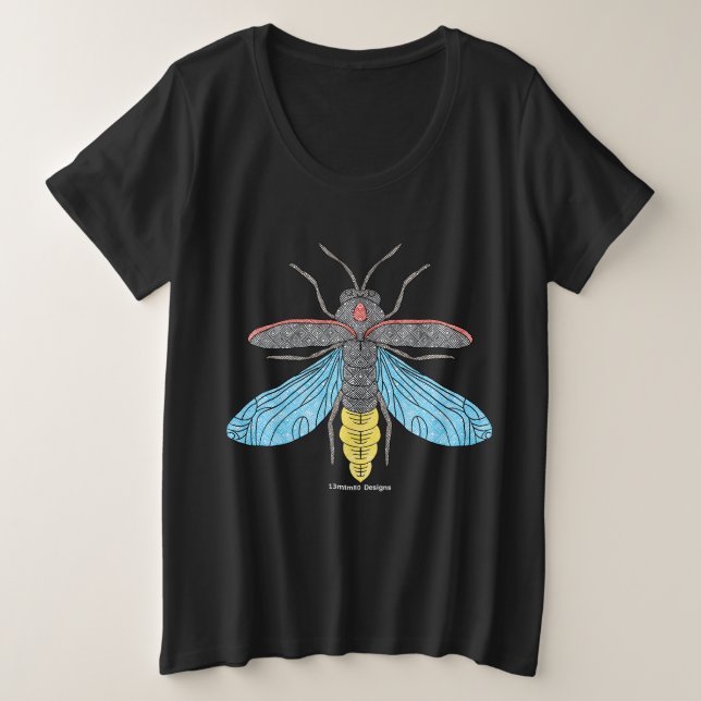 Firefly (vif) - T-Shirt Femme Grande Taille (Design devant)