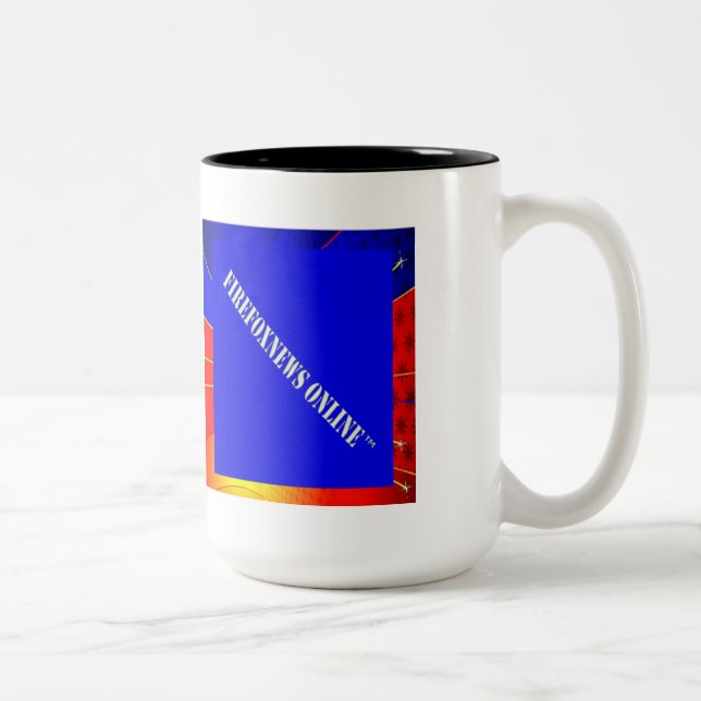 FIREFOXNEWS ONLINE™ 2 Tone Mug (Droit)