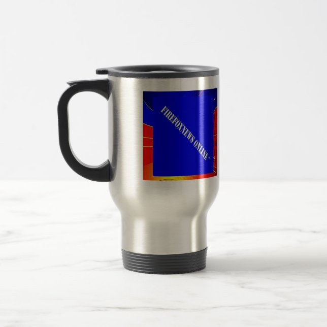 FIREFOXNEWS ONLINE™ Travel Mug (Gauche)