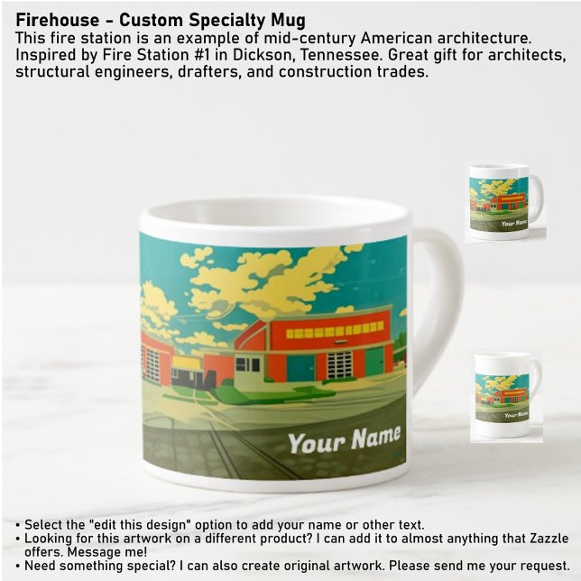 Firehouse - Custom Specialty Mug (Créateur téléchargé)