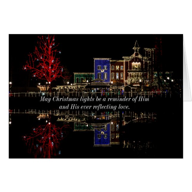 Fireman's Landing Inspirational Christmas Card (Devant Horizontal)