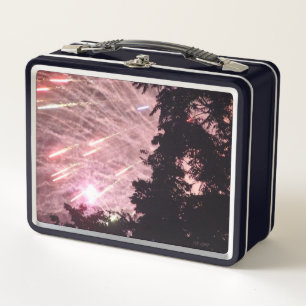 Fireworks 17 noir lunchbox