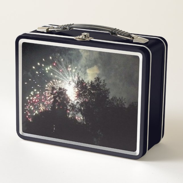 Fireworks 18 noir lunchbox (Devant)