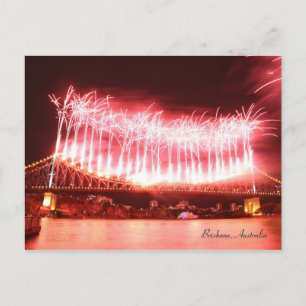Fireworks Brisbane, Australie - Carte postale