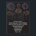 Fireworks Thème Black Gold Wedding Invitations<br><div class="desc">Fireworks Theme Black Gold Wedding Invitations - présente un arrière - plan de nuit étoilé avec des feux d'artifice or et argent. Voir les produits correspondants dans cette conception trouvés dans la collection sur cette page.</div>