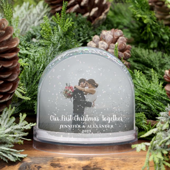 First Christmas Together photo Snow Globe (Hiver)