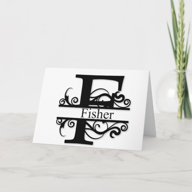 Fisher Monogram (Devant)