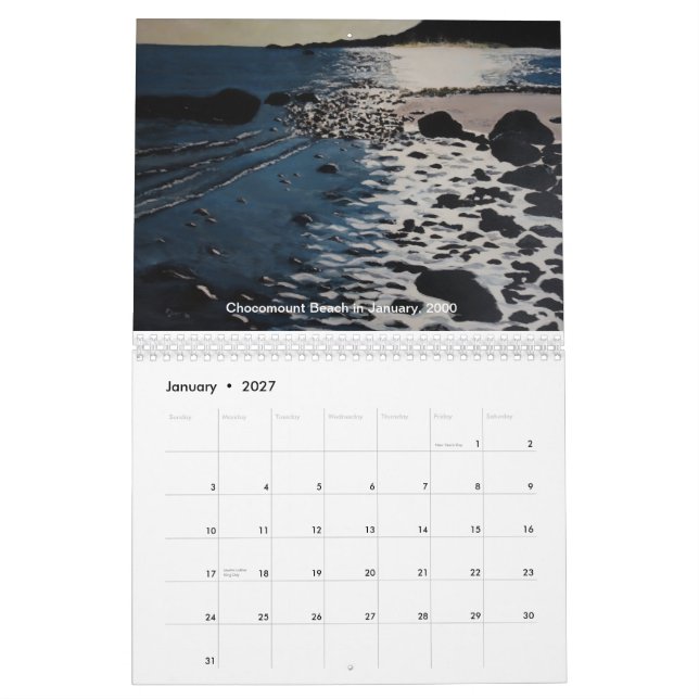 Fishers Island, NY Calendrier 2024 (Jan 2027)