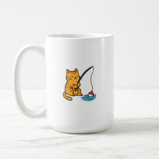 Fishing Cat  Mug