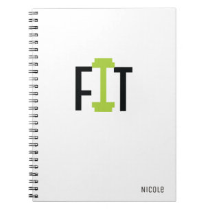 FIT Workout Fitness Journal personnalisé
