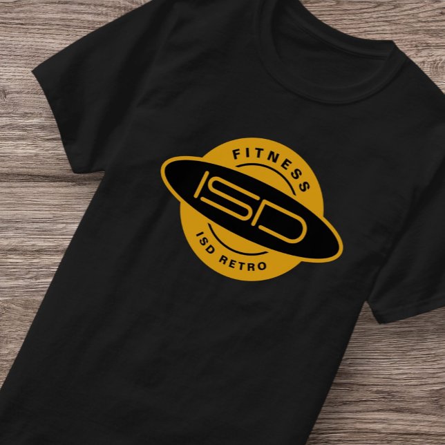 Fitness Activewear Workout Gym Fitl Retro T-Shirt (Créateur téléchargé)