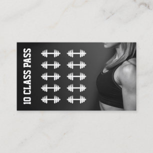 Fitness Girl Trainer 10 Classe Pass Fidélité