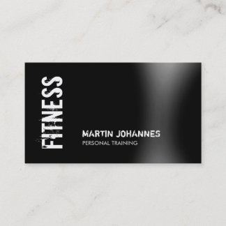 Fitness moderne Carte de visite de formateur perso