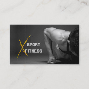 Fitness, Personal Trainer, Carte de visite