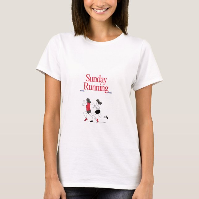 fitness spécial t-shirt de course pour filles ou f (Devant)