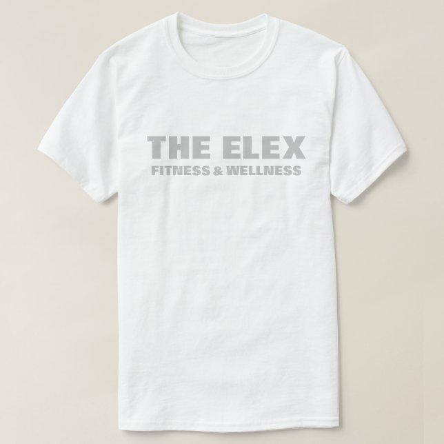 Fitness & Wellness T-Shirt (Design devant)