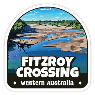 Fitzroy Crossing, Autocollant d'Australie occident