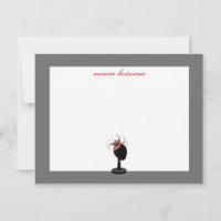 Fixateur et socle Casquette - Cartes pour notes pl