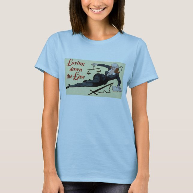 Fixation du T-shirt des femmes de loi (Devant)