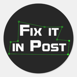 "Fixez-le autocollant de VFX dans courrier"