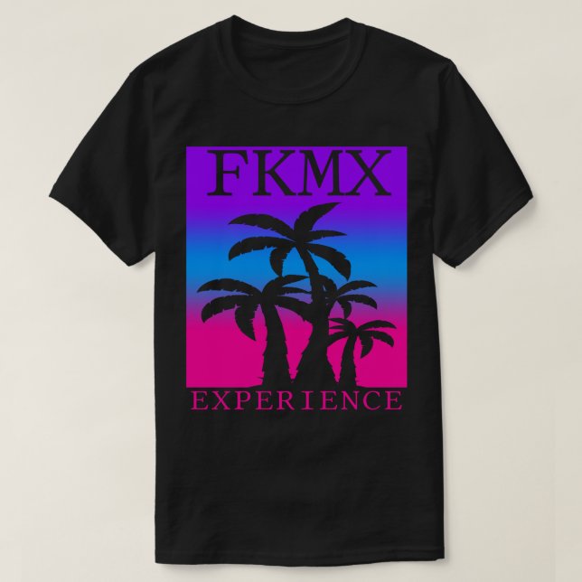 FKMX PALM TREES EXPERIENCE T-SHIRT (Design devant)