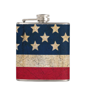 Flacon americana de coutume de bannière étoilée