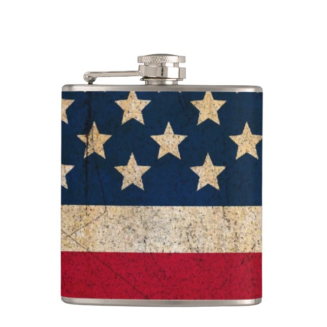 Flacon americana de coutume de bannière étoilée (Devant)