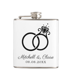 Flacon cadeau Groomsmen Cadeau personnalisé