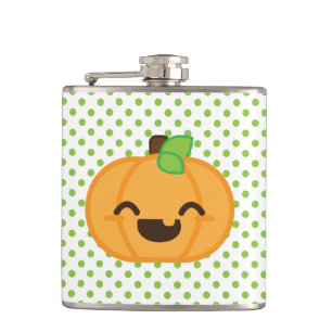 Flacon Citrouille Kawaii Jack-o'-lantern