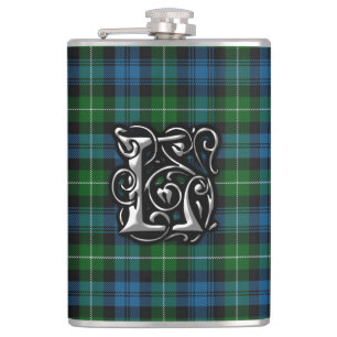 Flacon Clan Lamont Tartan Vieille Écosse