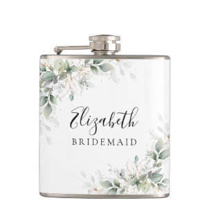 Flacon de Bridal Shower Eucalyptus Gold