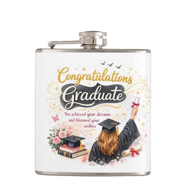 Flacon de cadeau de remise des diplômes de la prom (Devant)