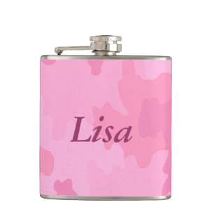 Flacon de camouflage rose personnalisé