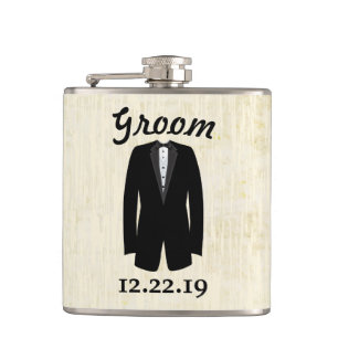 Flacon de chambre Tuxedo Cravate noire