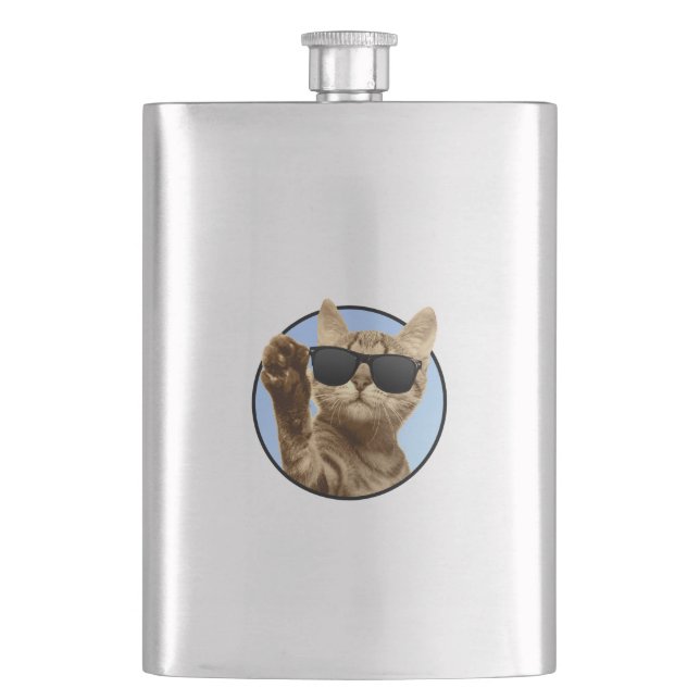 Flacon de chat cool (devant)