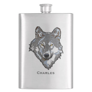 Flacon de coutume de loup