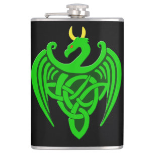 Flacon de dragon céleste vert