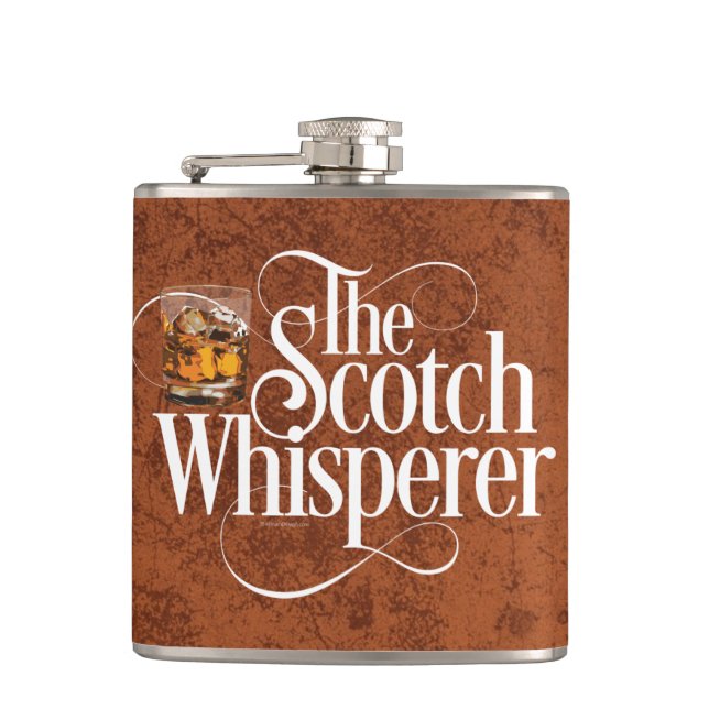 Flacon de hanche à whisky écossais (Devant)