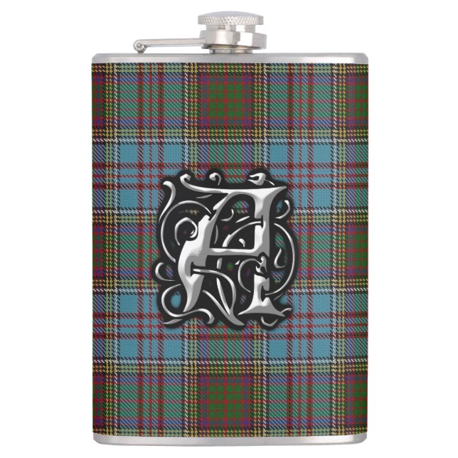 Flacon de l'Ecosse de tartan d'Anderson de clan (Devant)