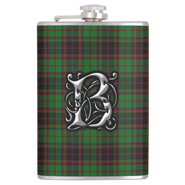 Flacon de l'Ecosse de tartan de Buchan de clan (Devant)