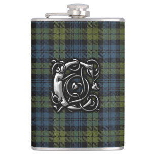 Flacon de l'Ecosse de tartan de Campbell vieux