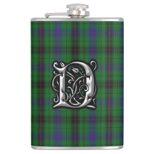 Flacon de l'Ecosse de tartan de Davidson de clan