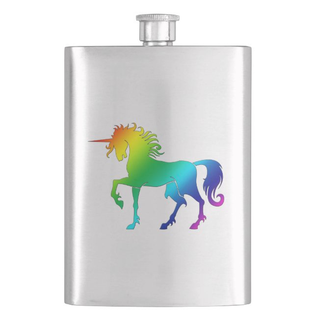 Flacon de licorne d'arc-en-ciel (devant)