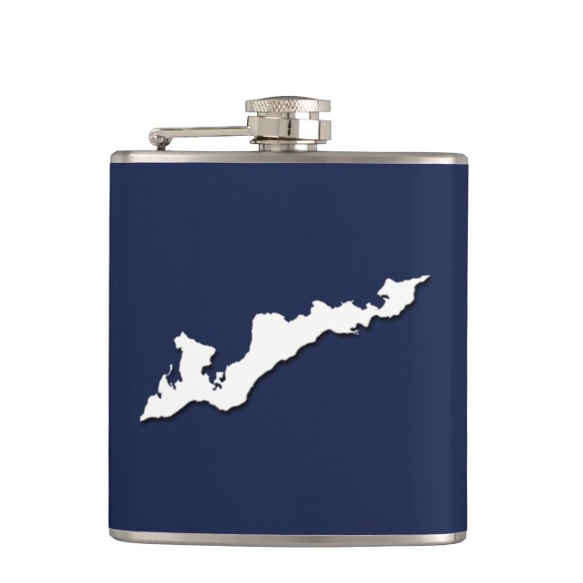 Flacon de logo classique de l'île des pêcheurs - B (Devant)