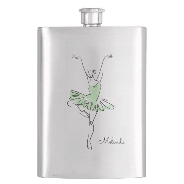 Flacon de nom personnalisé Ballerina (devant)